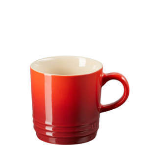 Le Creuset Cerise Stoneware Cappuccino Mug 200ml